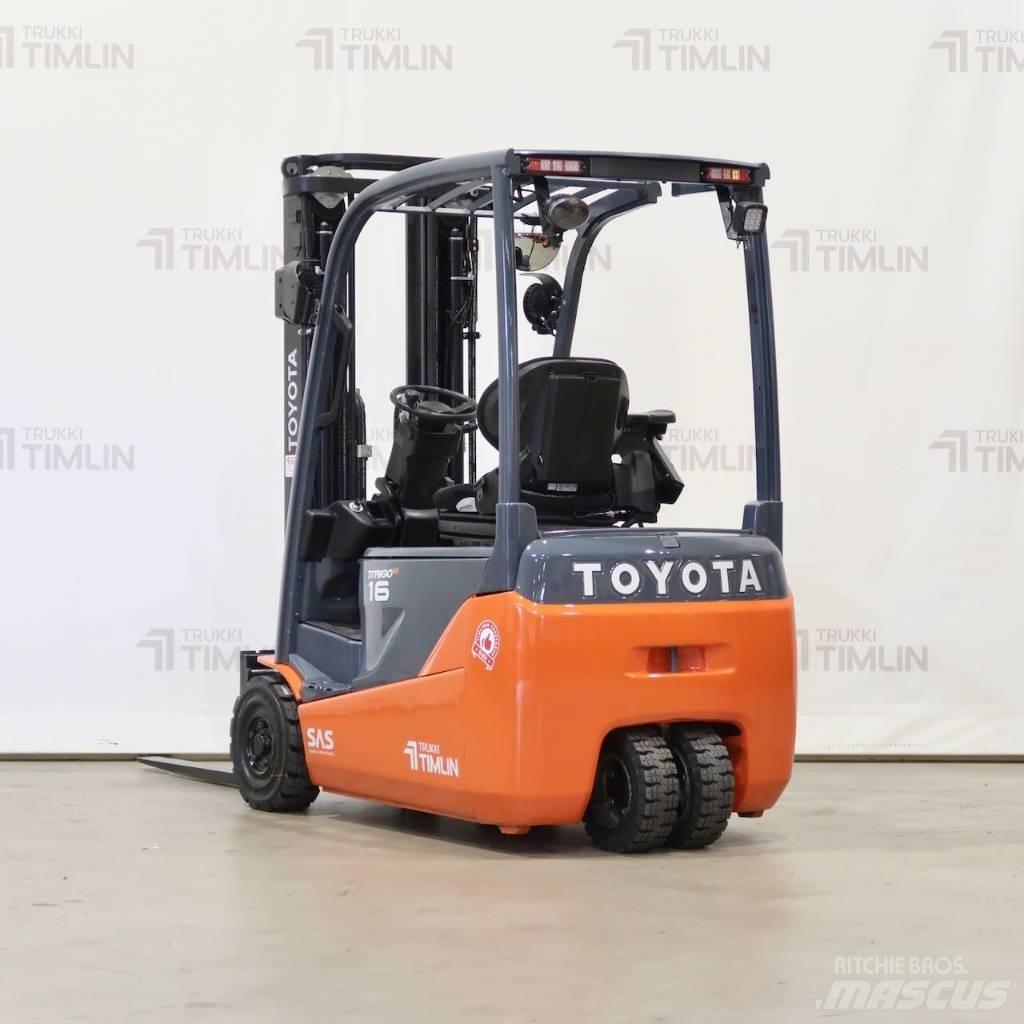 Toyota 8FBE16T Akumulátorové vozíky