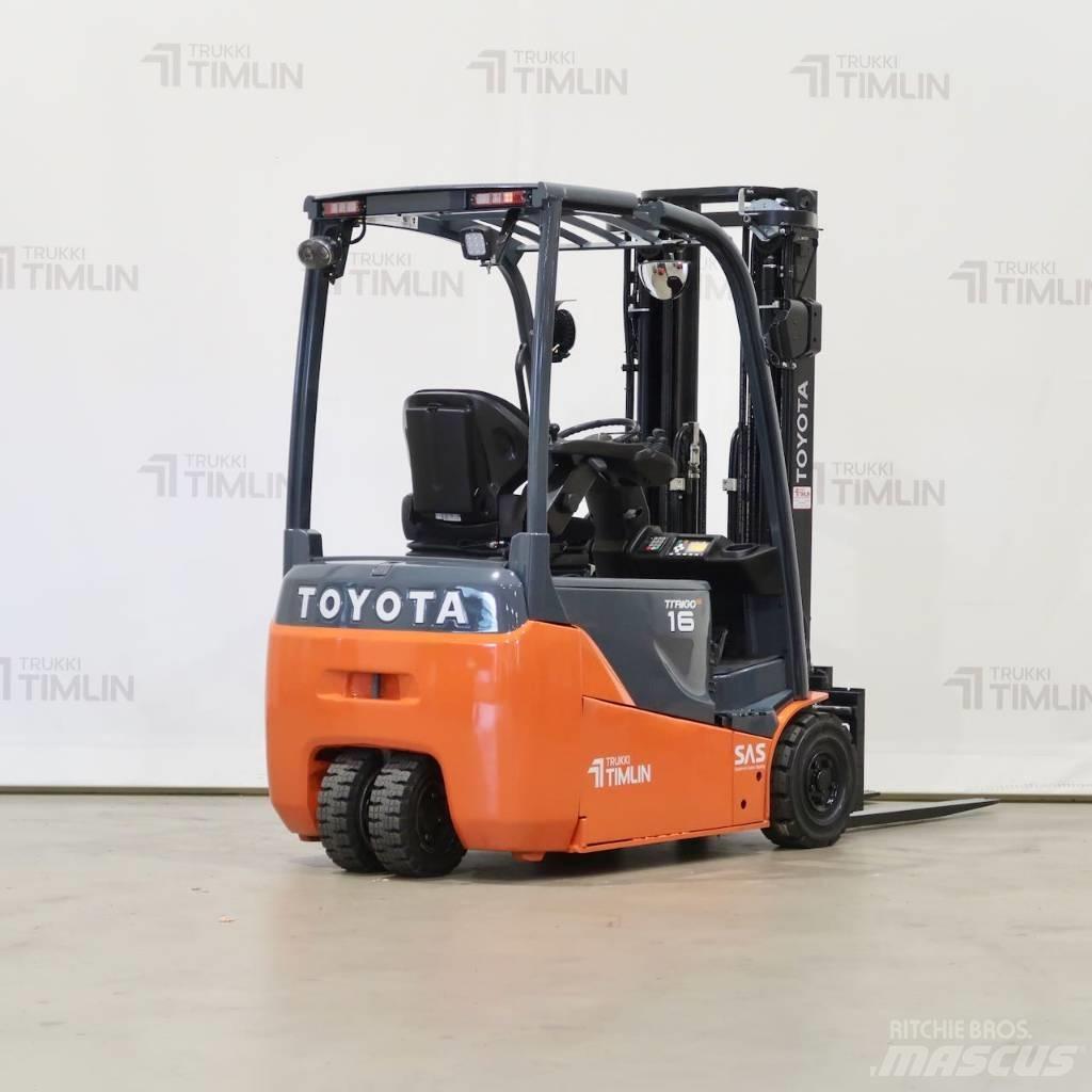 Toyota 8FBE16T Akumulátorové vozíky