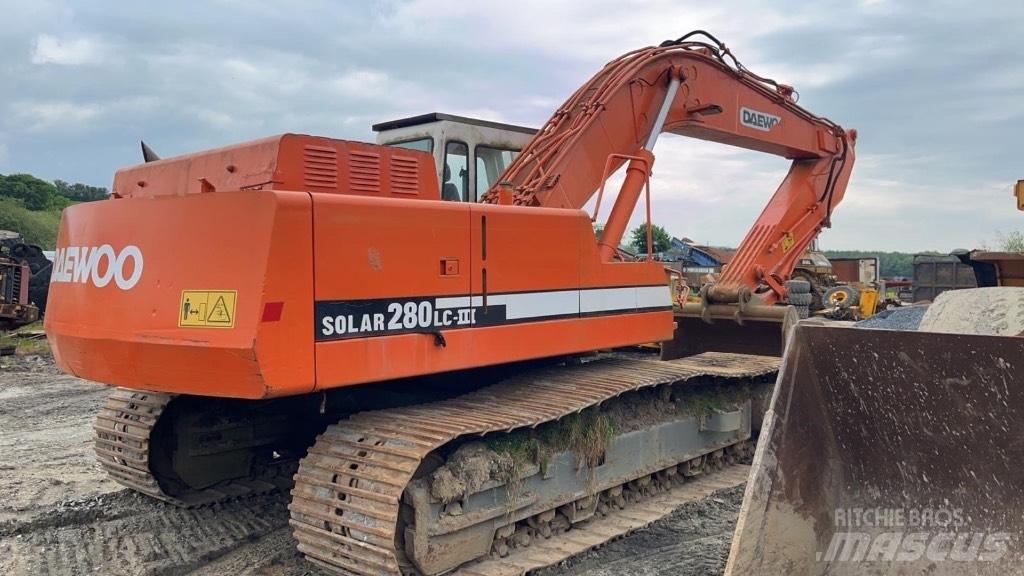 Daewoo Solar 280 III Pásová rýpadla