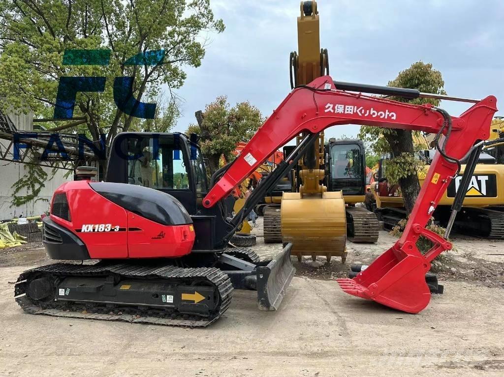 Kubota kx183 Pásová rýpadla