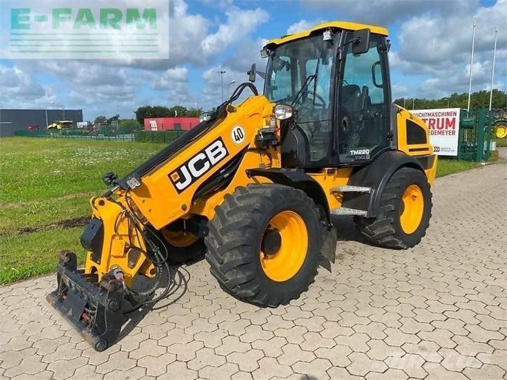 JCB tm 220 - 40 km/h Teleskopické nakladače pro zemědělství