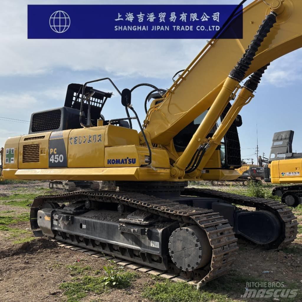 Komatsu PC 450 Pásová rýpadla