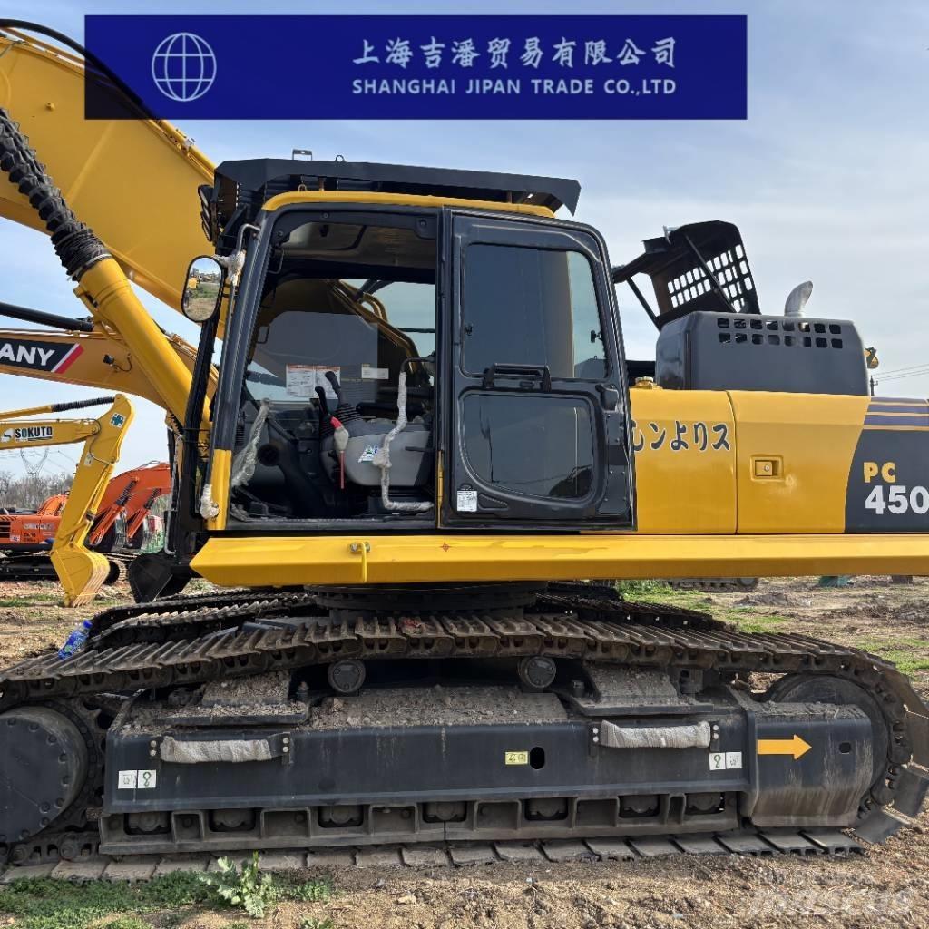 Komatsu PC 450 Pásová rýpadla