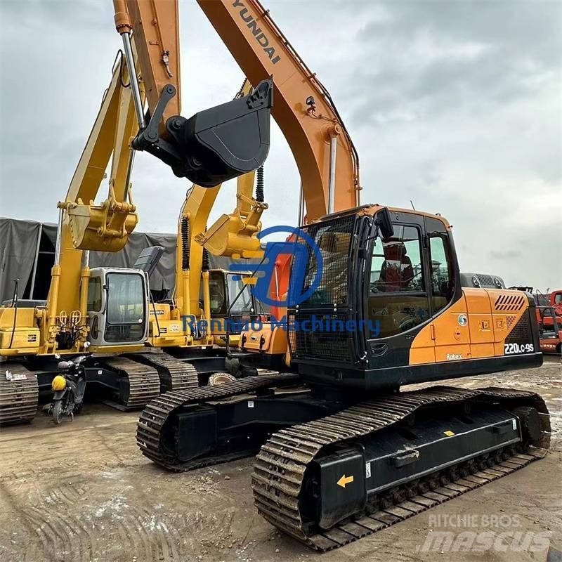Hyundai R220LC-9S Pásová rýpadla