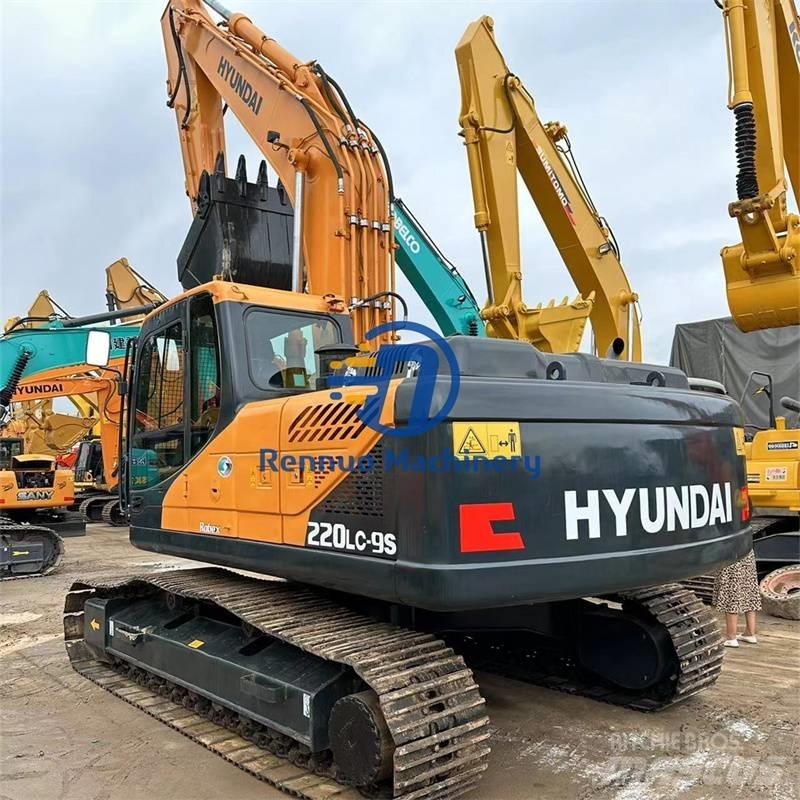 Hyundai R220LC-9S Pásová rýpadla