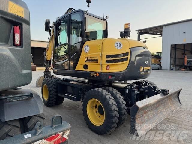 Yanmar B 110 W Kolová rýpadla