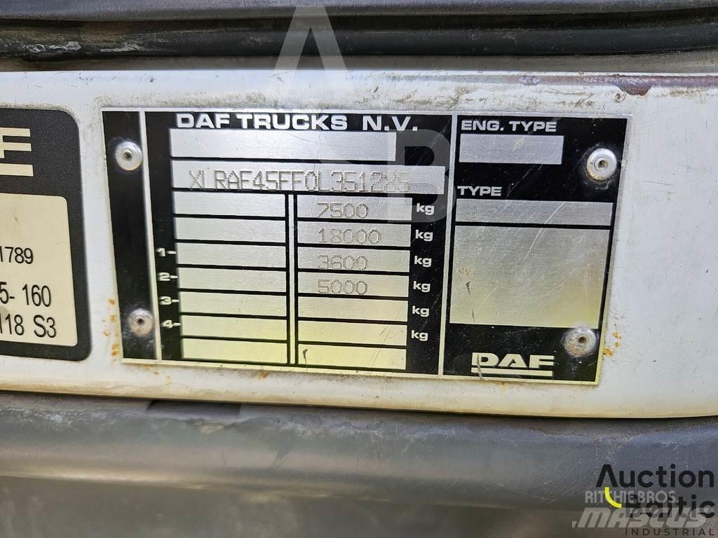 DAF 45.160 Zaplachtované vozy