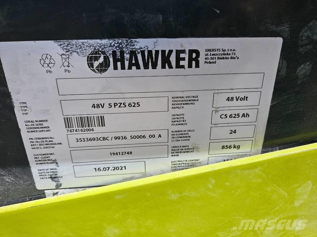 Clark GTX 18 Akumulátorové vozíky