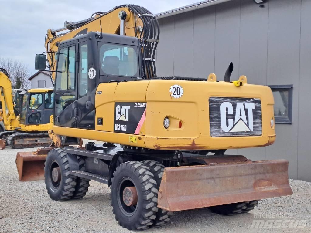 CAT M 316 D Kolová rýpadla