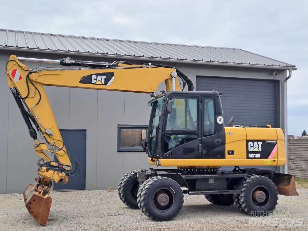 CAT M 316 D Kolová rýpadla