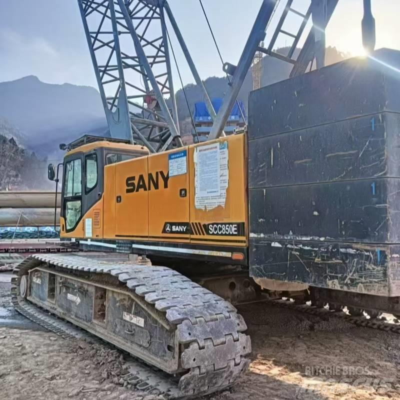 Sany SCC750E Pásové jeřáby