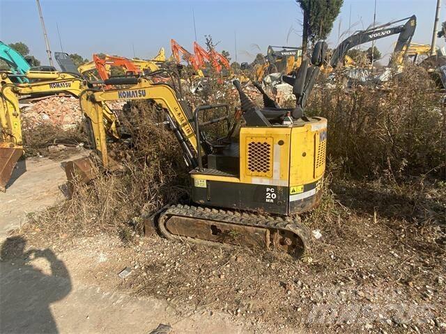Komatsu PC20MR Pásová rýpadla