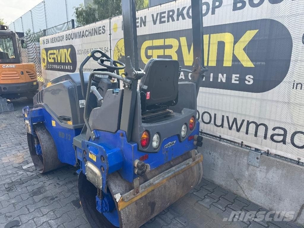 Hamm HD 12 VV Tandemové válce