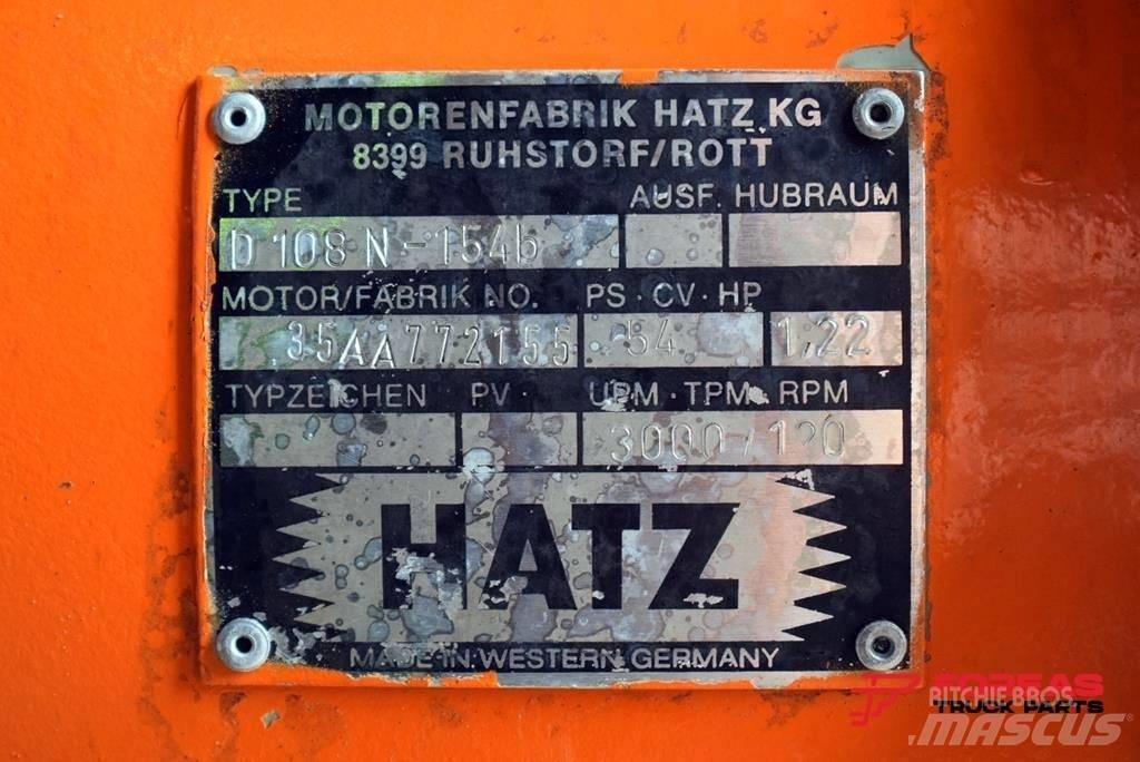 Hatz D 108 N - 154b Benzínové generátory