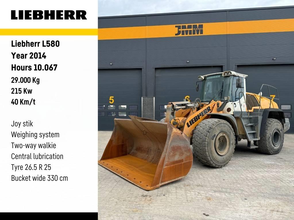 Liebherr L580 Kolové nakladače