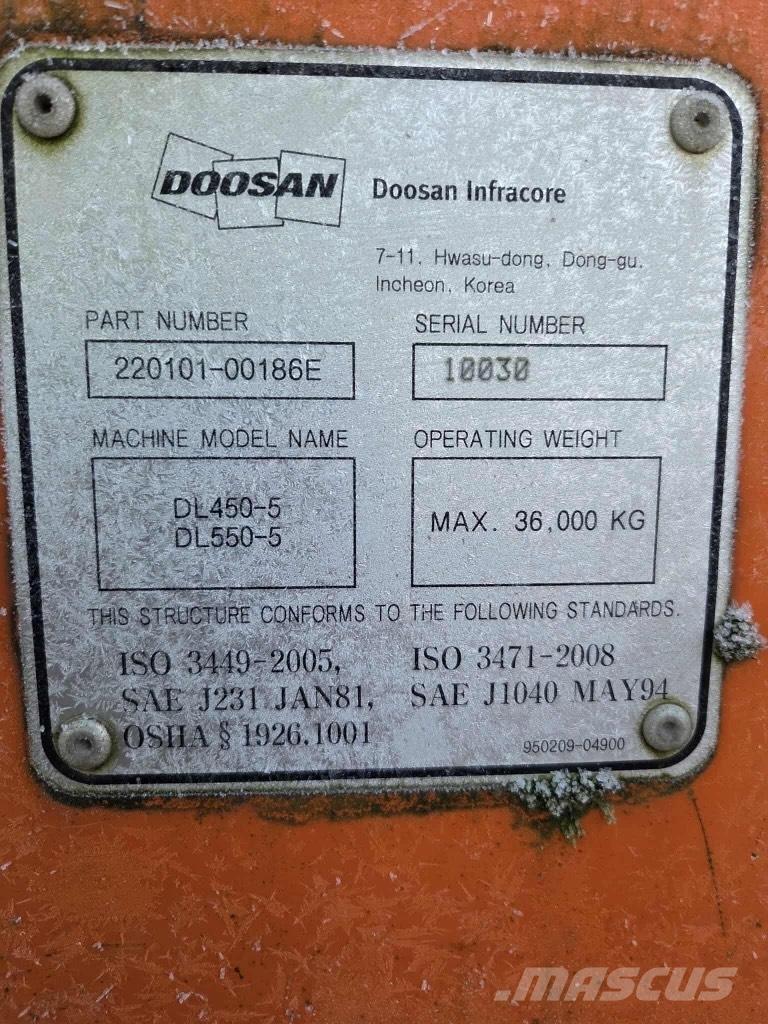 Doosan DL 450-5 Kolové nakladače
