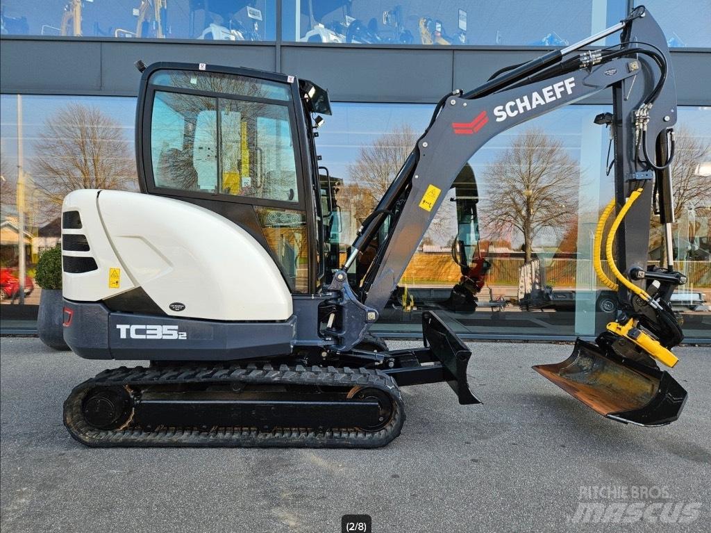 Terex tc35-2 Mini rýpadla < 7t