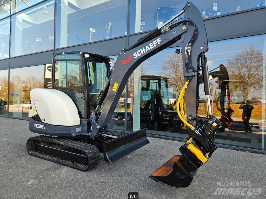 Terex tc35-2 Mini rýpadla < 7t