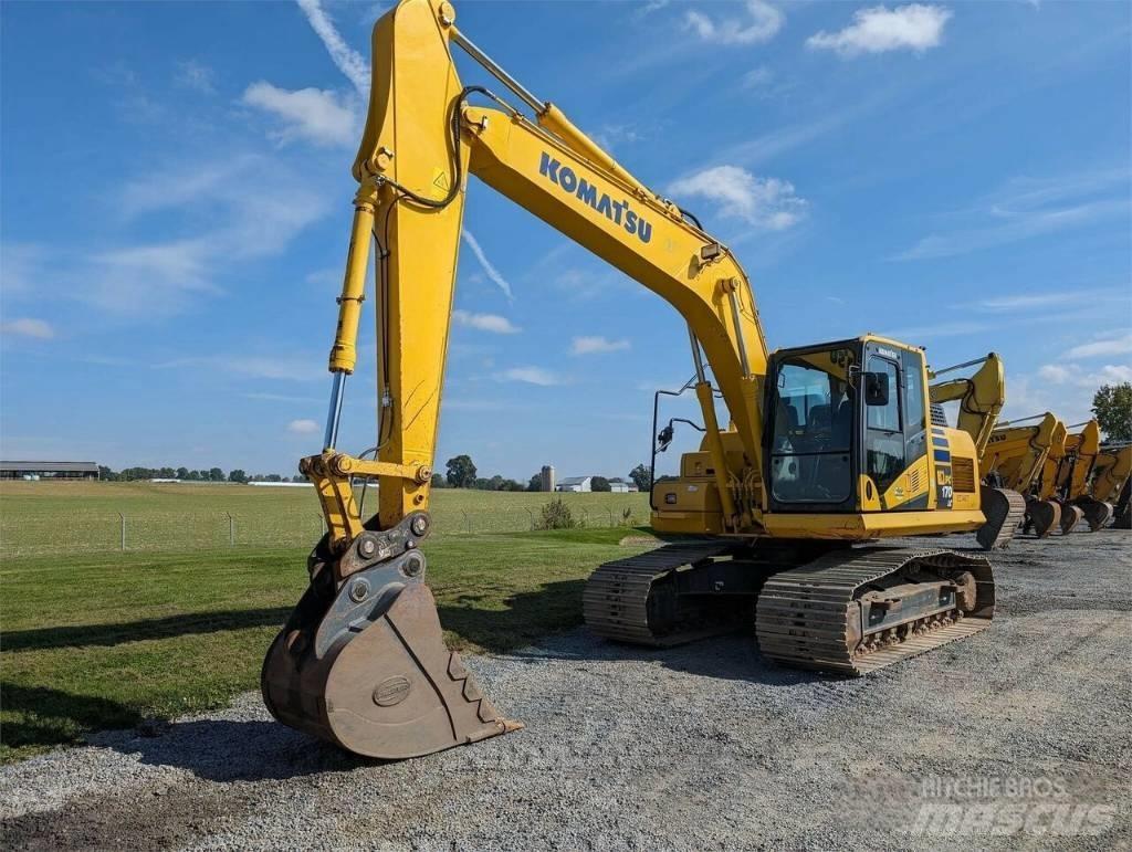 Komatsu PC 170 LC Pásová rýpadla
