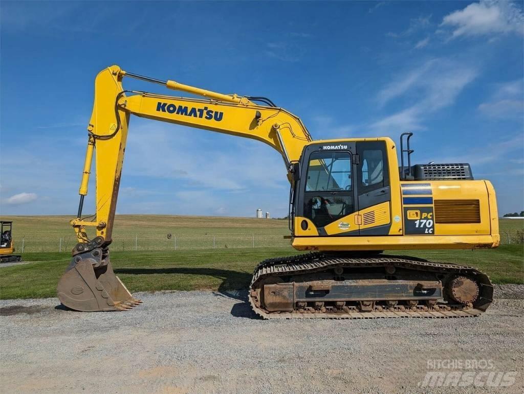 Komatsu PC 170 LC Pásová rýpadla