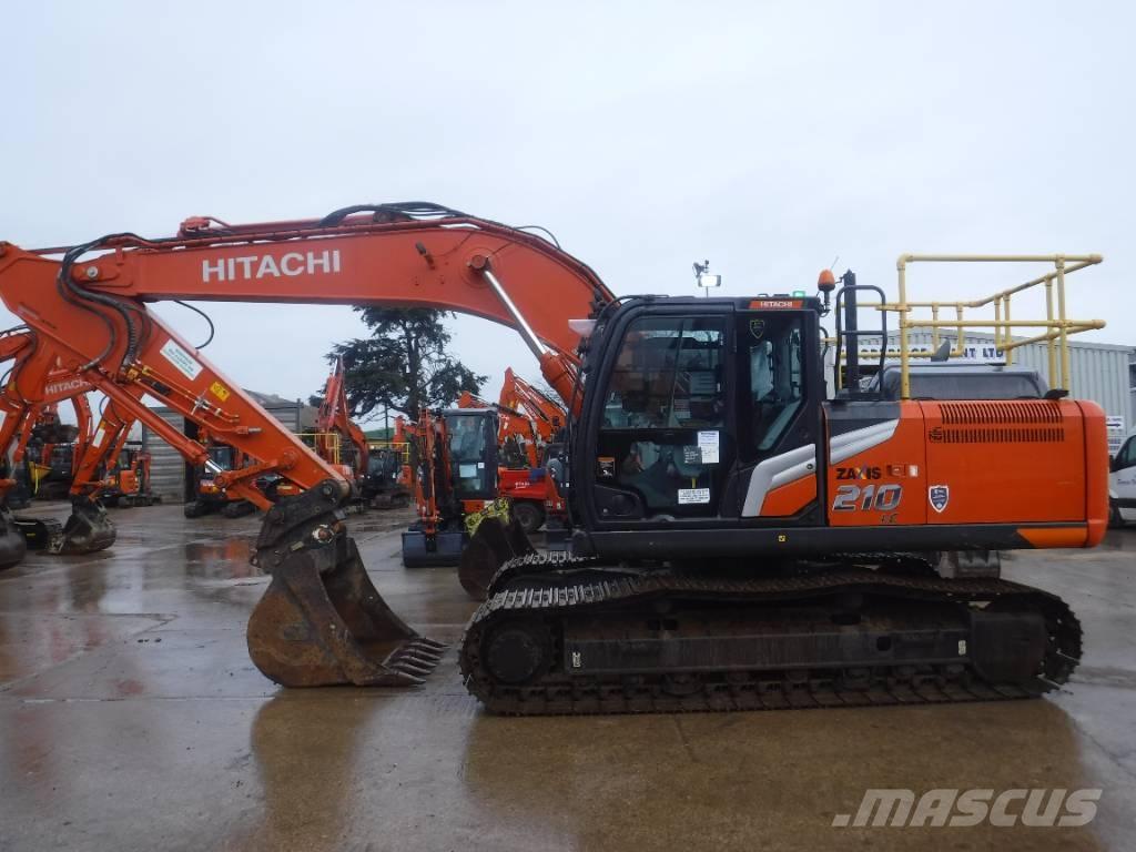 Hitachi ZX 210 LC-7 Pásová rýpadla