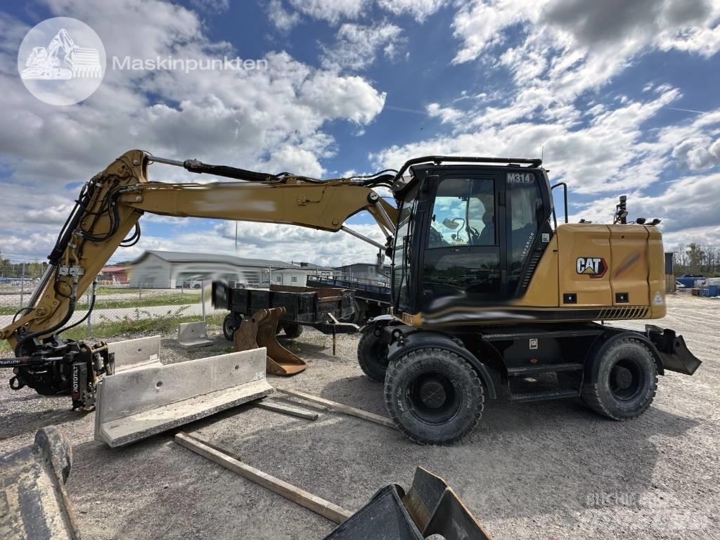 CAT M 314 Kolová rýpadla