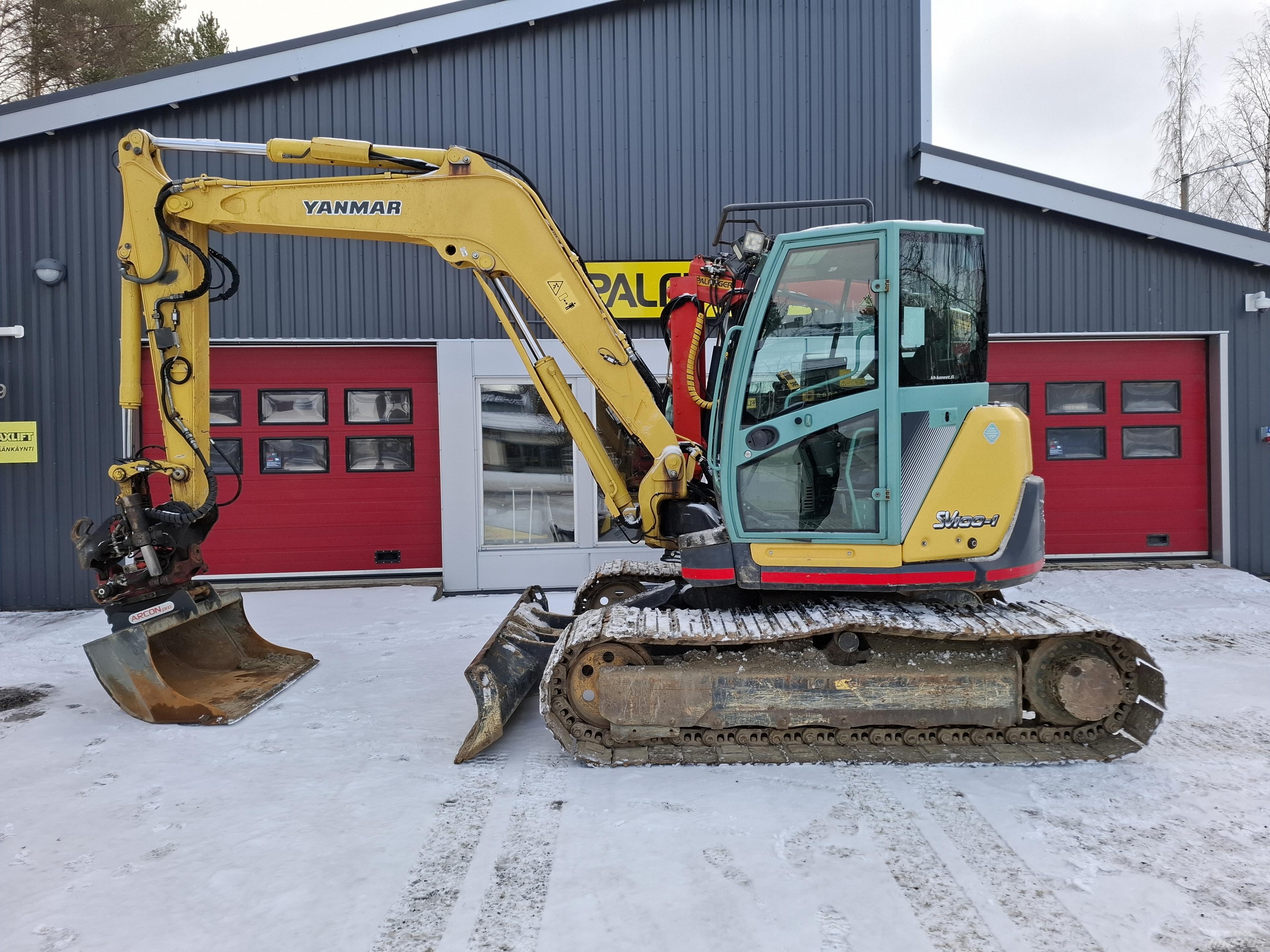 Yanmar SV100-1A Midi rýpadla 7t - 12t
