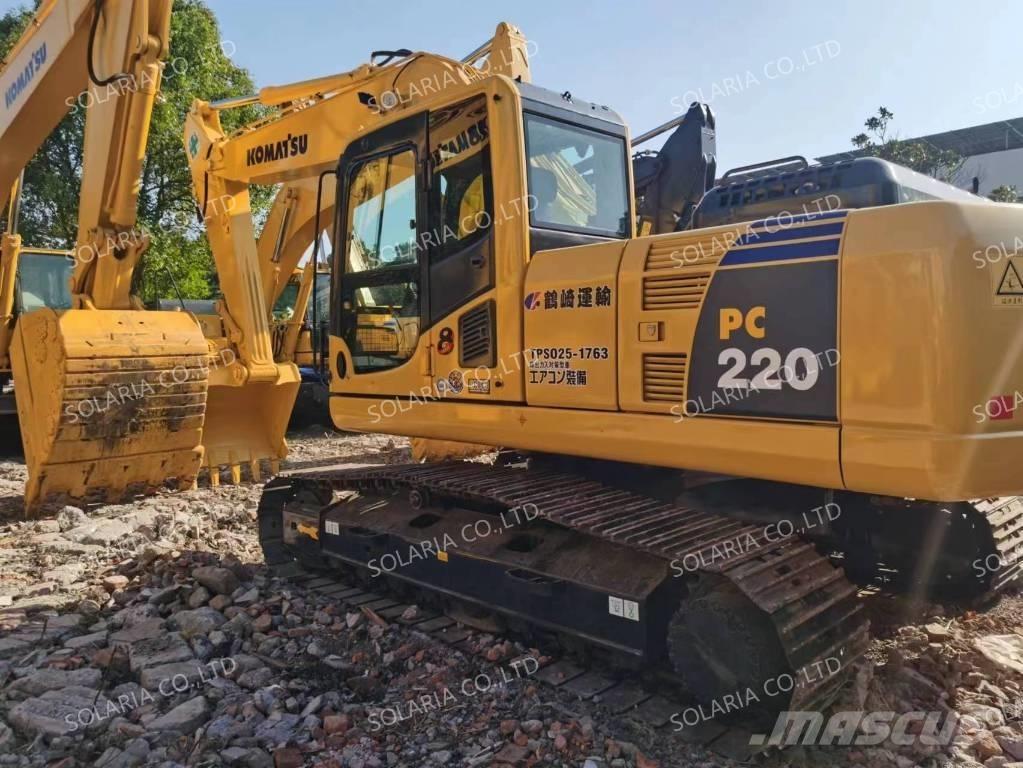 Komatsu PC 220-8 Pásová rýpadla
