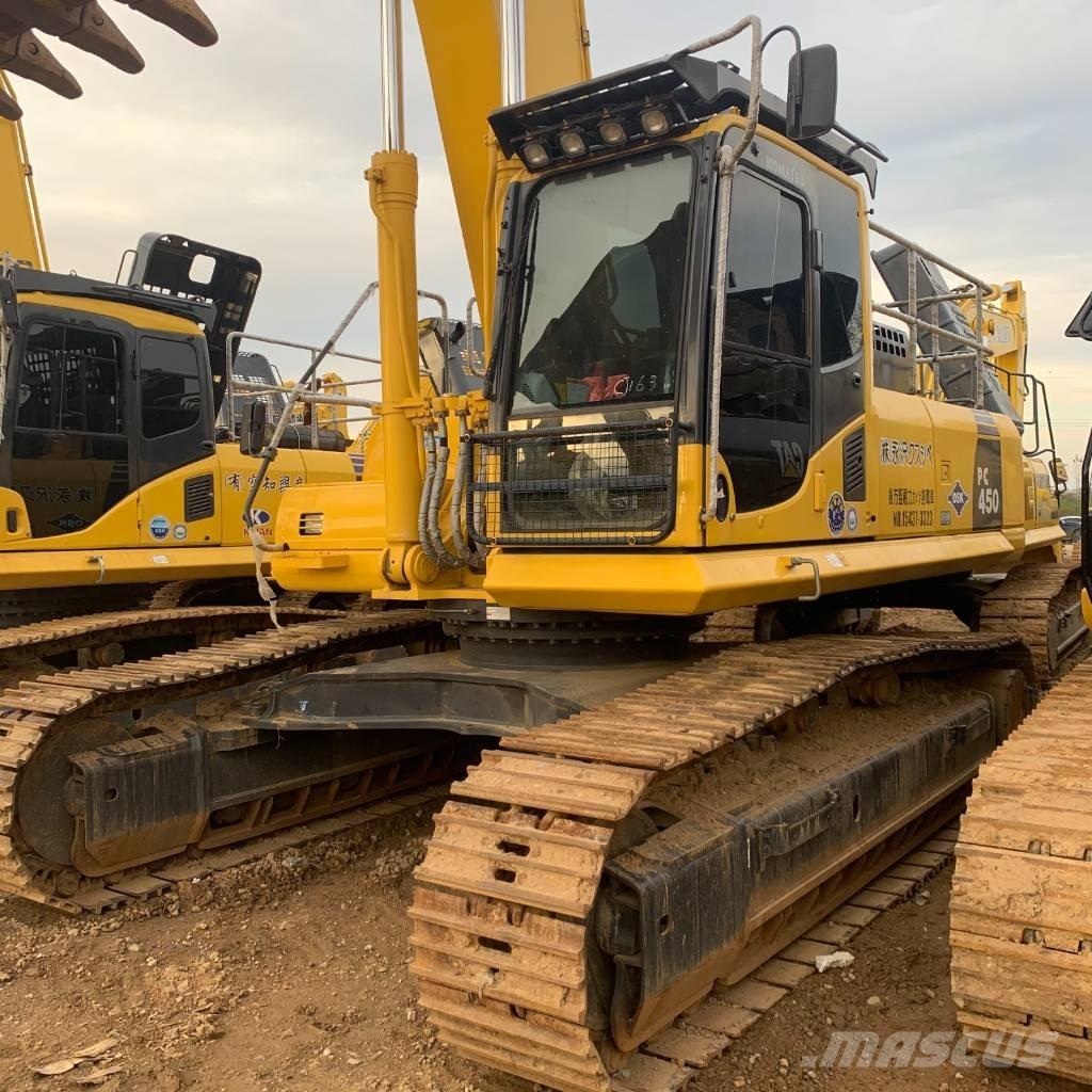 Komatsu PC450-8 Pásová rýpadla