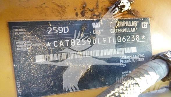 CAT 259D Smykem řízené nakladače