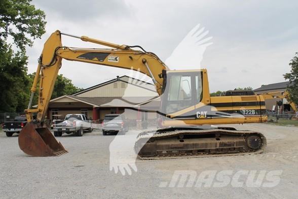 CAT 322BL Pásová rýpadla