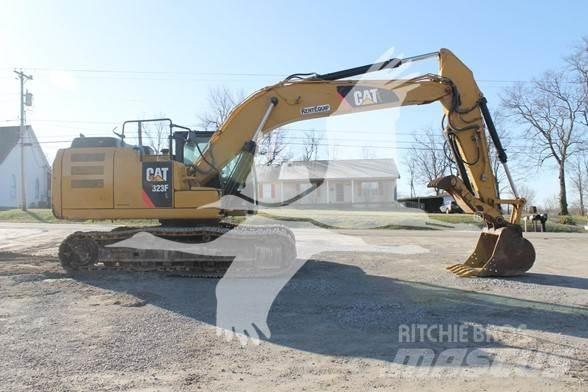 CAT 323FL Pásová rýpadla