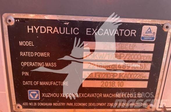 XCMG XE210CU Pásová rýpadla