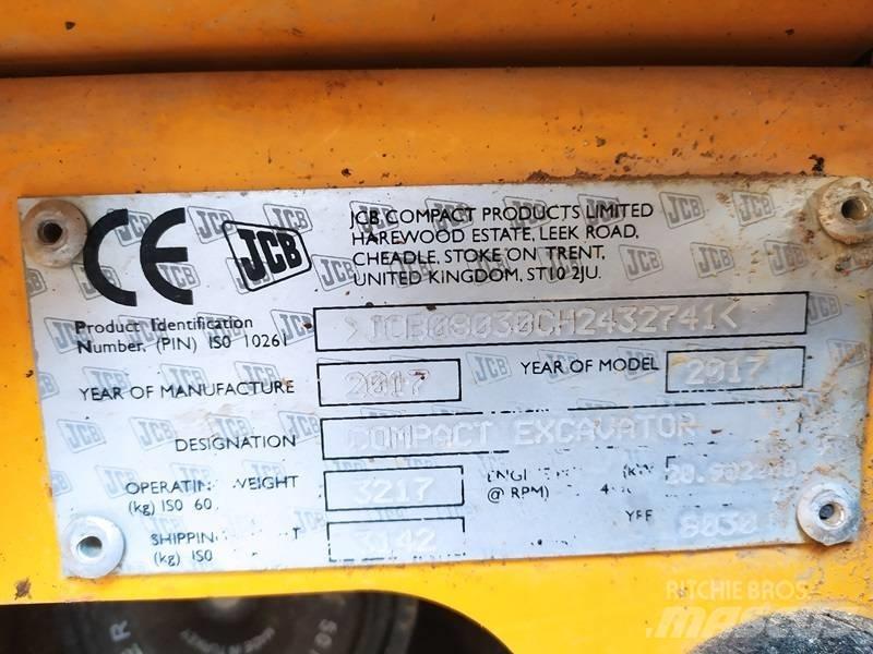 JCB 8030 ZTS Mini rýpadla < 7t