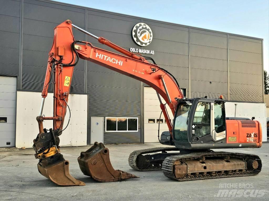 Hitachi ZX 210 LC-3 Pásová rýpadla