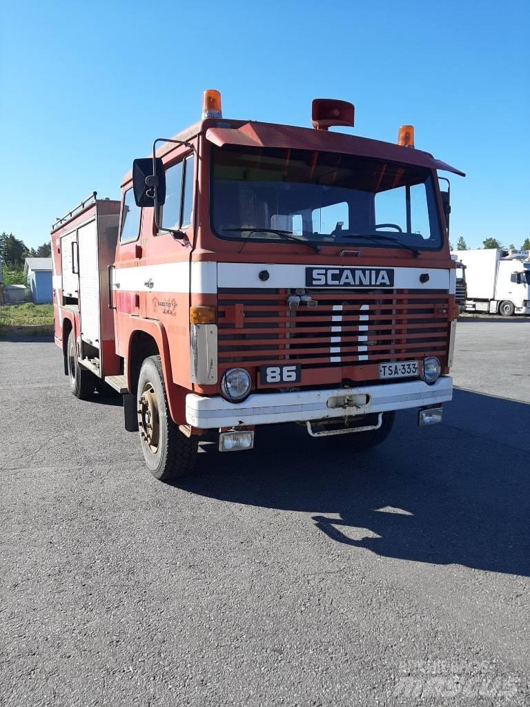 Scania LB86 Hasičský vůz