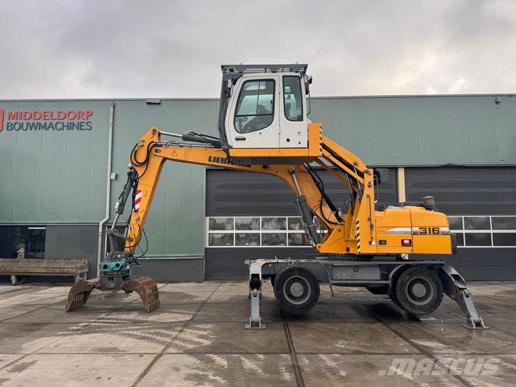 Liebherr A 316 Stroje pro manipulaci s odpadem
