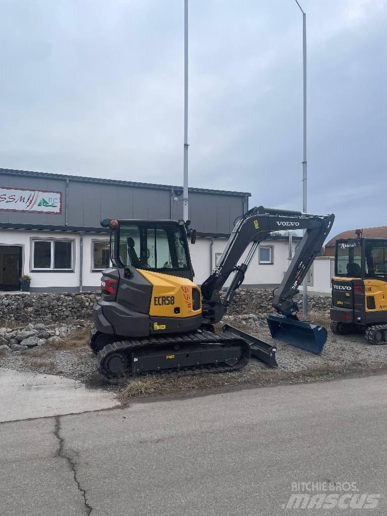 Volvo ECR 58 F Mini rýpadla < 7t