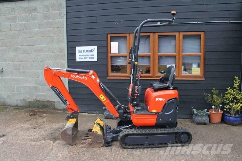 Kubota U 10-3 Mini rýpadla < 7t