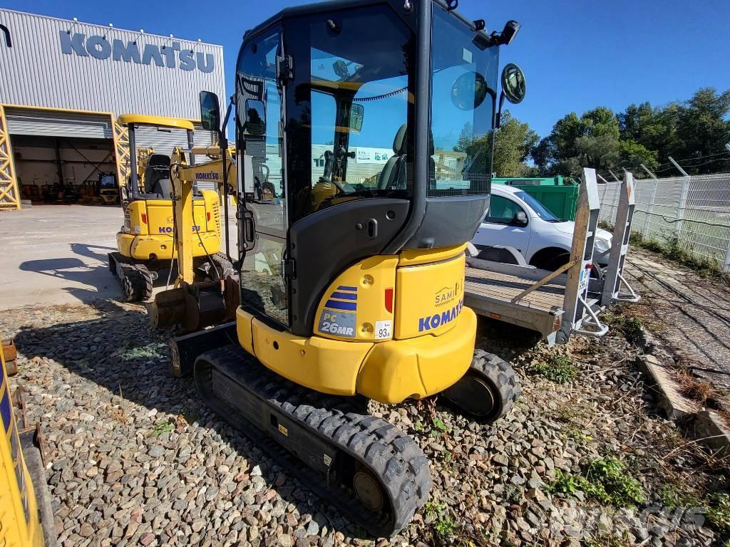 Komatsu PC26MR-5 Mini rýpadla < 7t