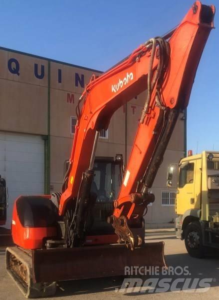 Kubota KX 080-4 Midi rýpadla 7t - 12t