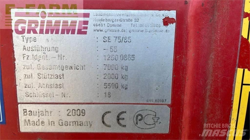 Grimme SE 85-55 Bramborové kombajny / sklízeče