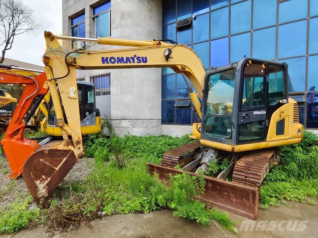 Komatsu PC 70-8 Pásová rýpadla