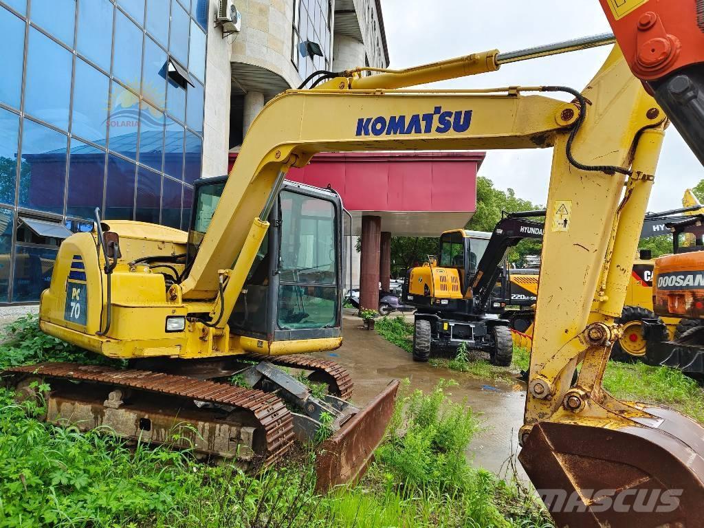 Komatsu PC 70-8 Pásová rýpadla
