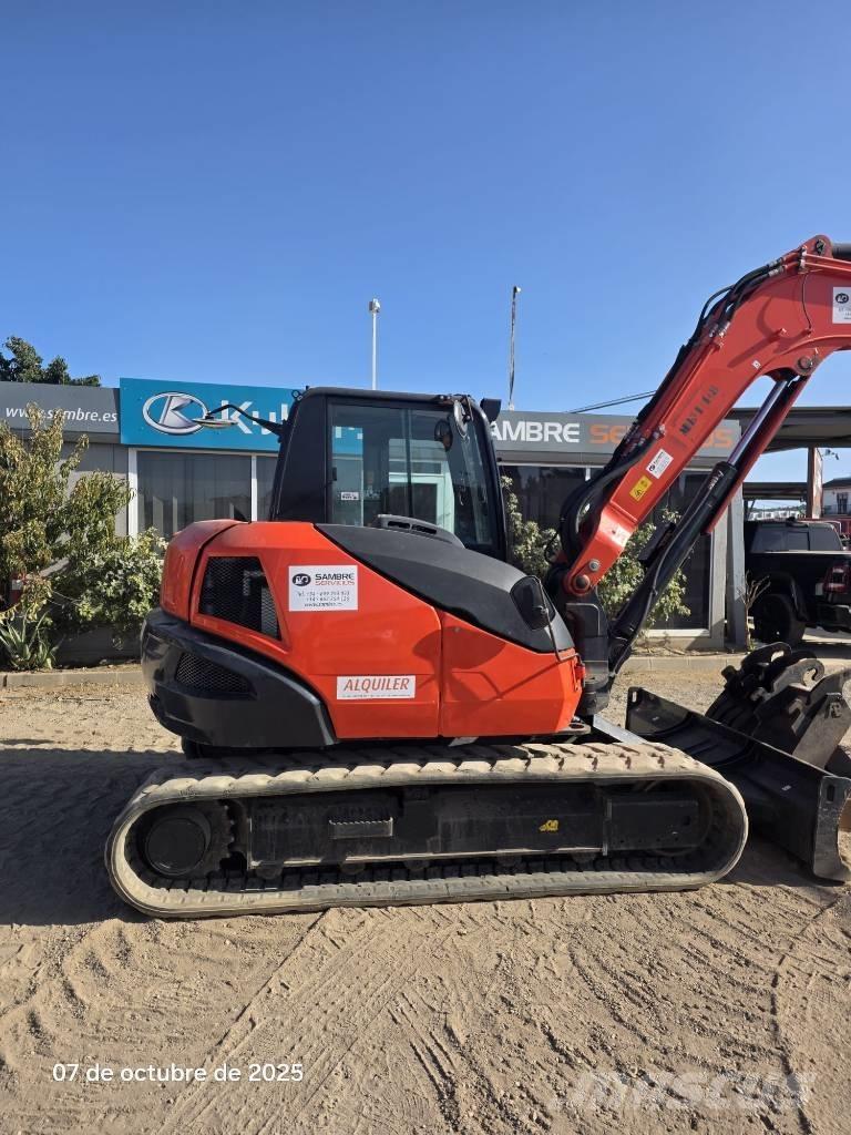 Kubota KX 080-4a2 Midi rýpadla 7t - 12t