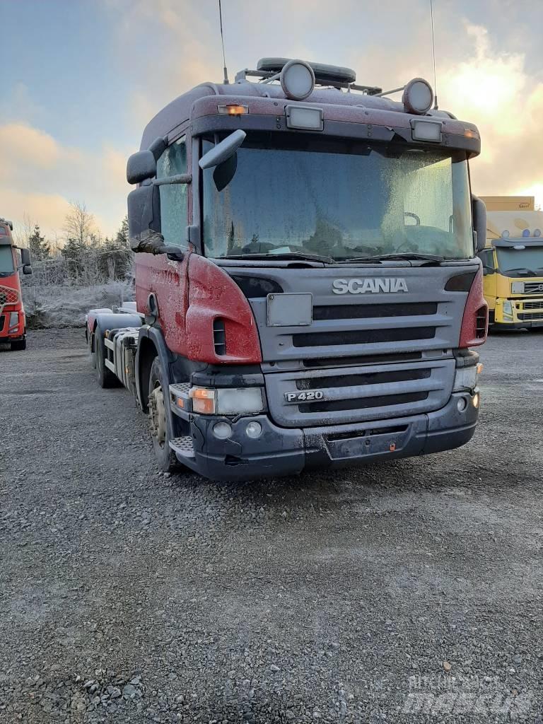 Scania P 420 Kontejnerový rám/Přepravníky kontejnerů