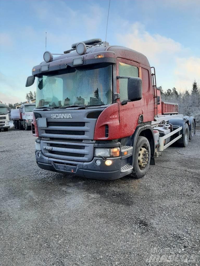 Scania P 420 Kontejnerový rám/Přepravníky kontejnerů