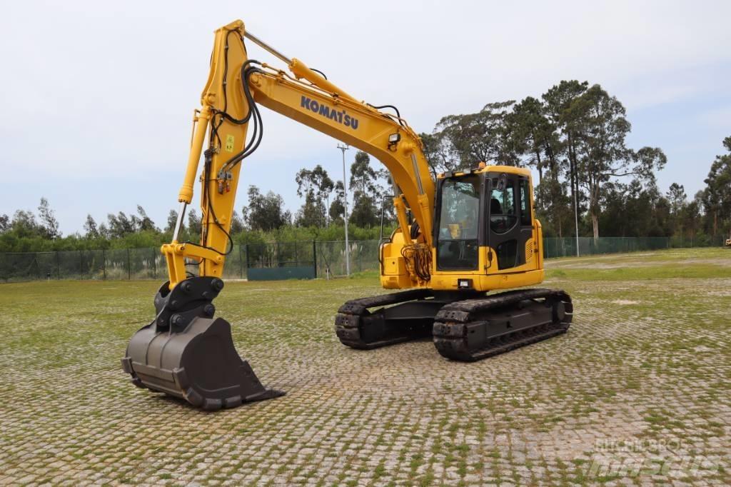 Komatsu PC138US-8 Pásová rýpadla