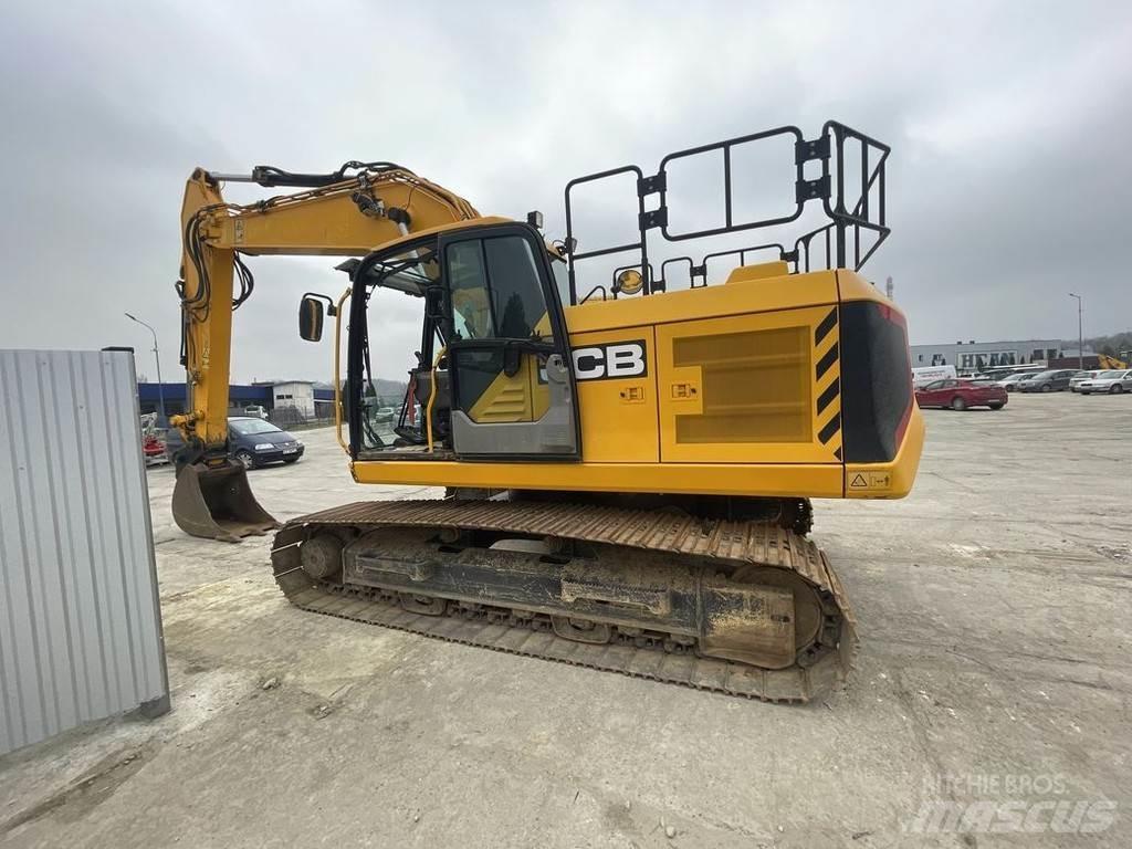 JCB JS220X LC Pásová rýpadla