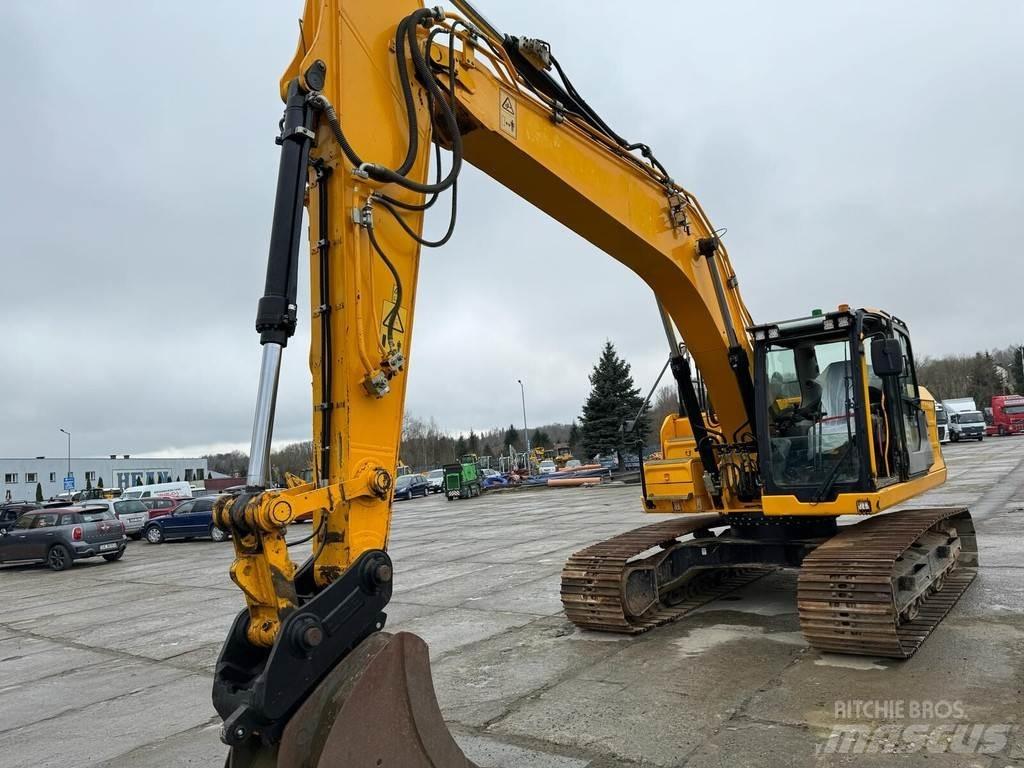 JCB JS220X LC Pásová rýpadla